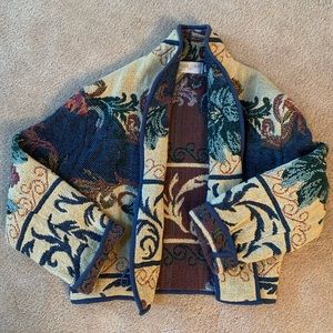 Vintage Bolero-Style Waist Jacket